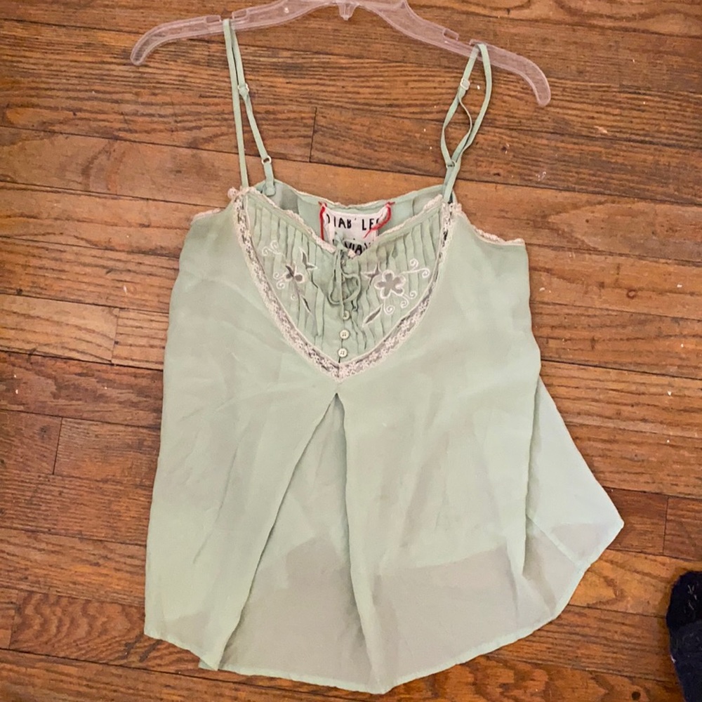 Lacy tank